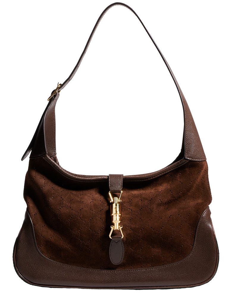 Gucci Jackie 1961 Suede Shoulder Bag