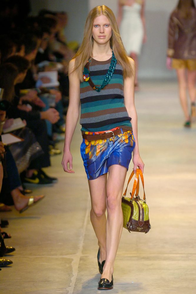 Prada Crocodillo Bauletto Bag Spring 2005
