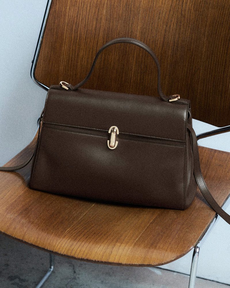 Savette Soft Symmetry Bag Chocolate