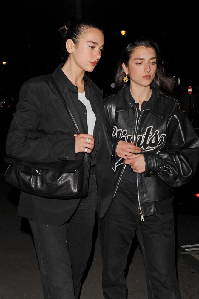 chanel dua lipa wore a chanel bag london 250226 HD