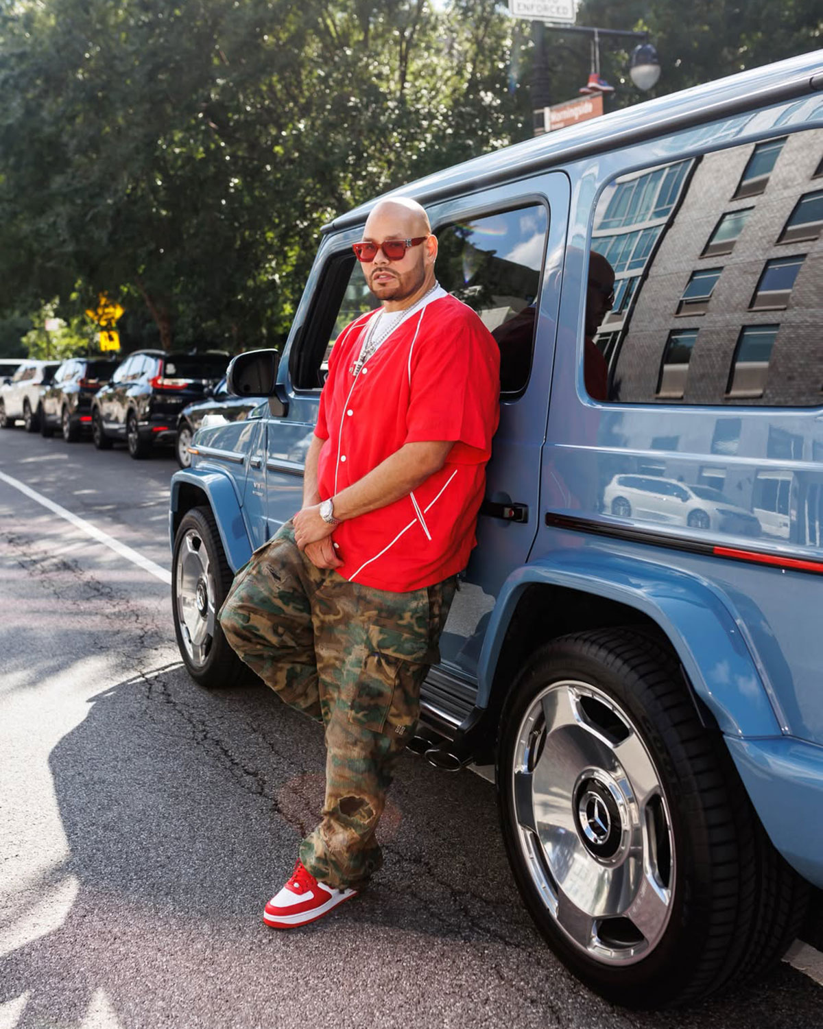 Fat Joe Terror Squad Nike Air Force 1 University Red Ii4391 100 5