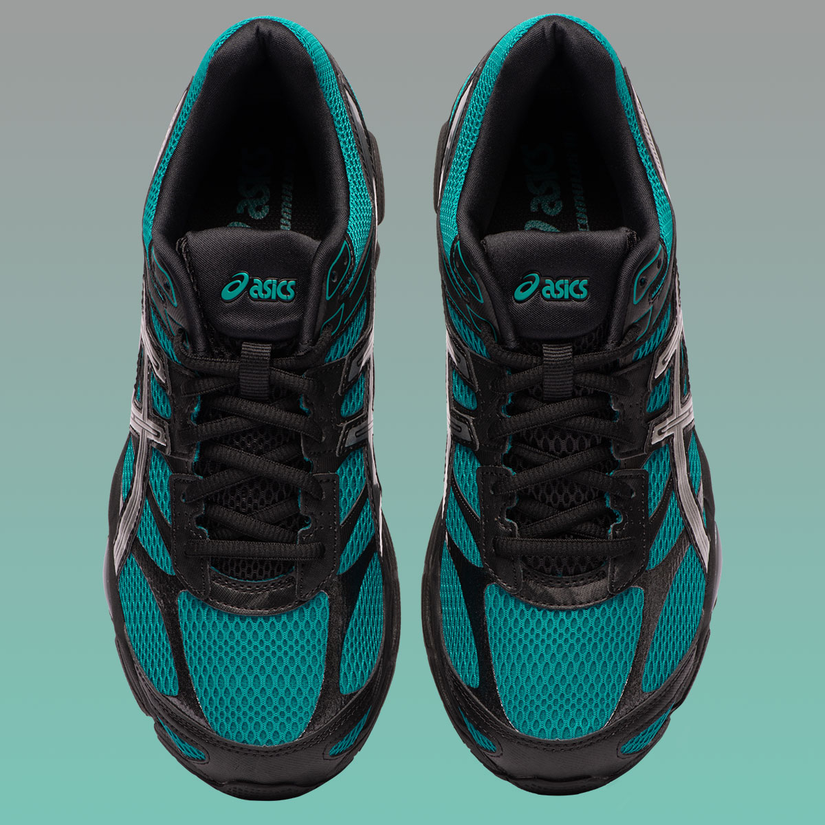 Foot Locker Asics Gel Cumulus 16 Black Teal Silver 2