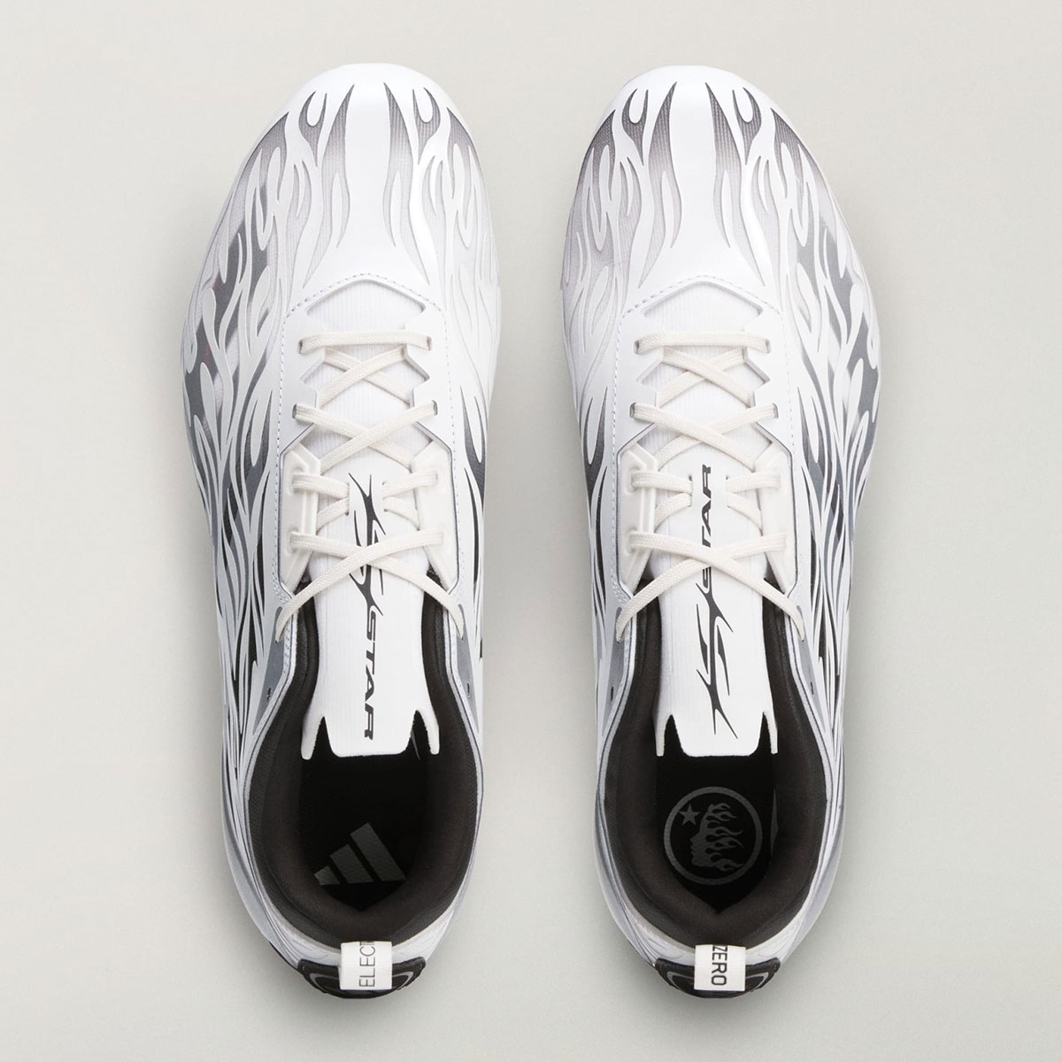 Hellstar Adidas Electric Ii Football Cleat White La4317 6