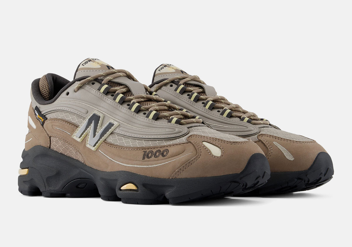 New Balance 1000 Cordura Brown Yellow Holiday 2026 6