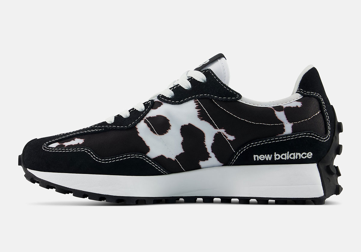 New Balance 327 Cow Print Black W327apa 1