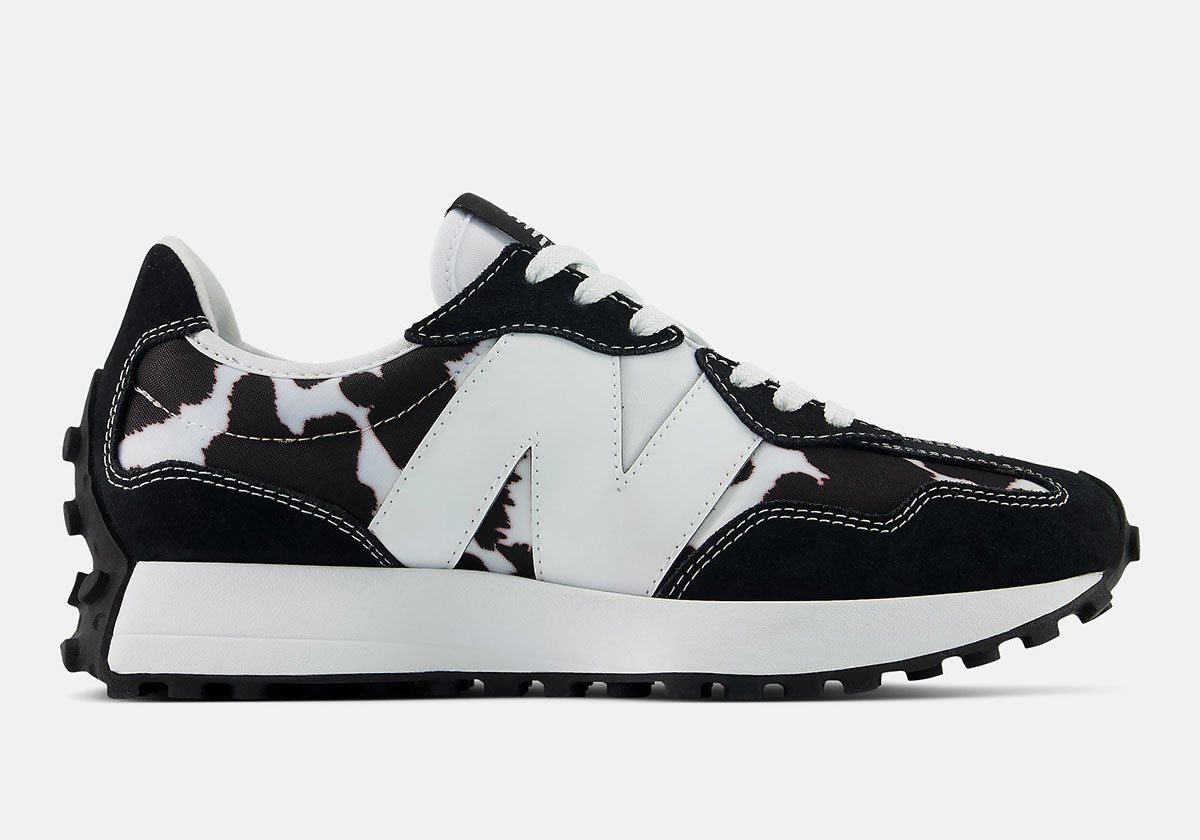 New Balance 327 Cow Print Black W327apa 2