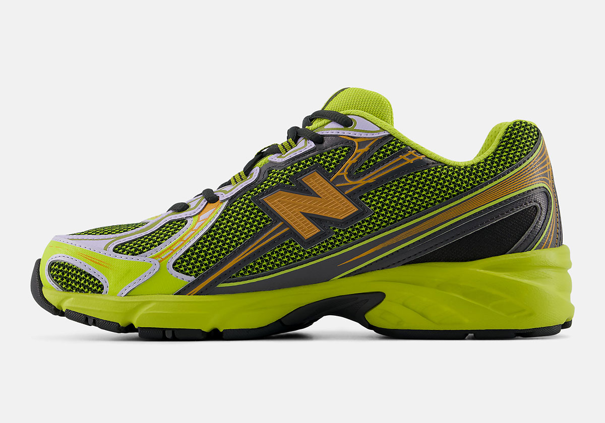 New Balance 740 Green Orange U74099s 7