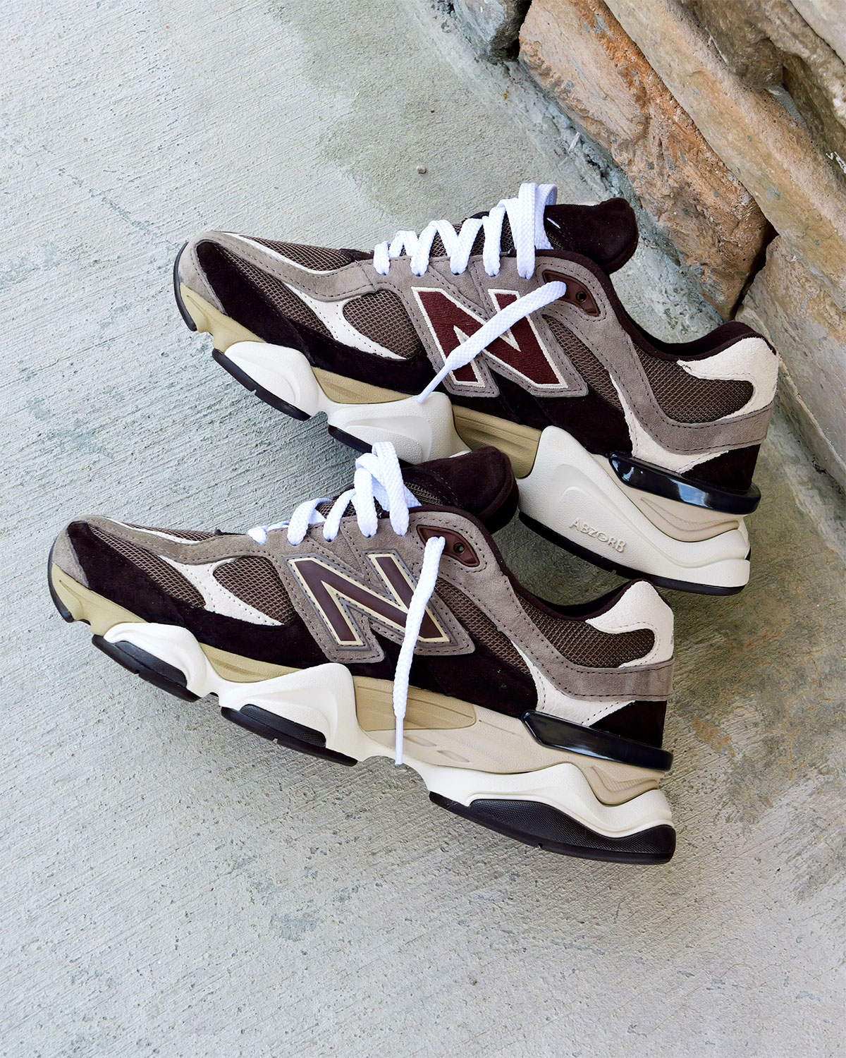 New Balance 9060 Thunder Brown Black Coffee U90601bv 3