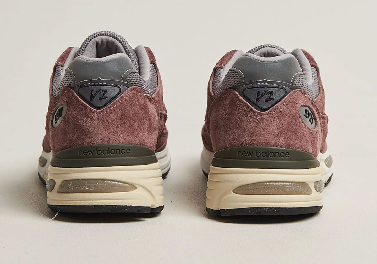 New Balance 991v2 Rose Taupe U991ma2 4