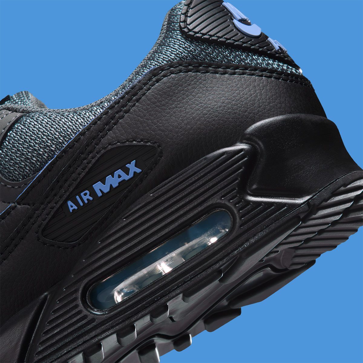 Nike Air Max 90 Light Smoke Grey Football Blue Iv4681 077 1