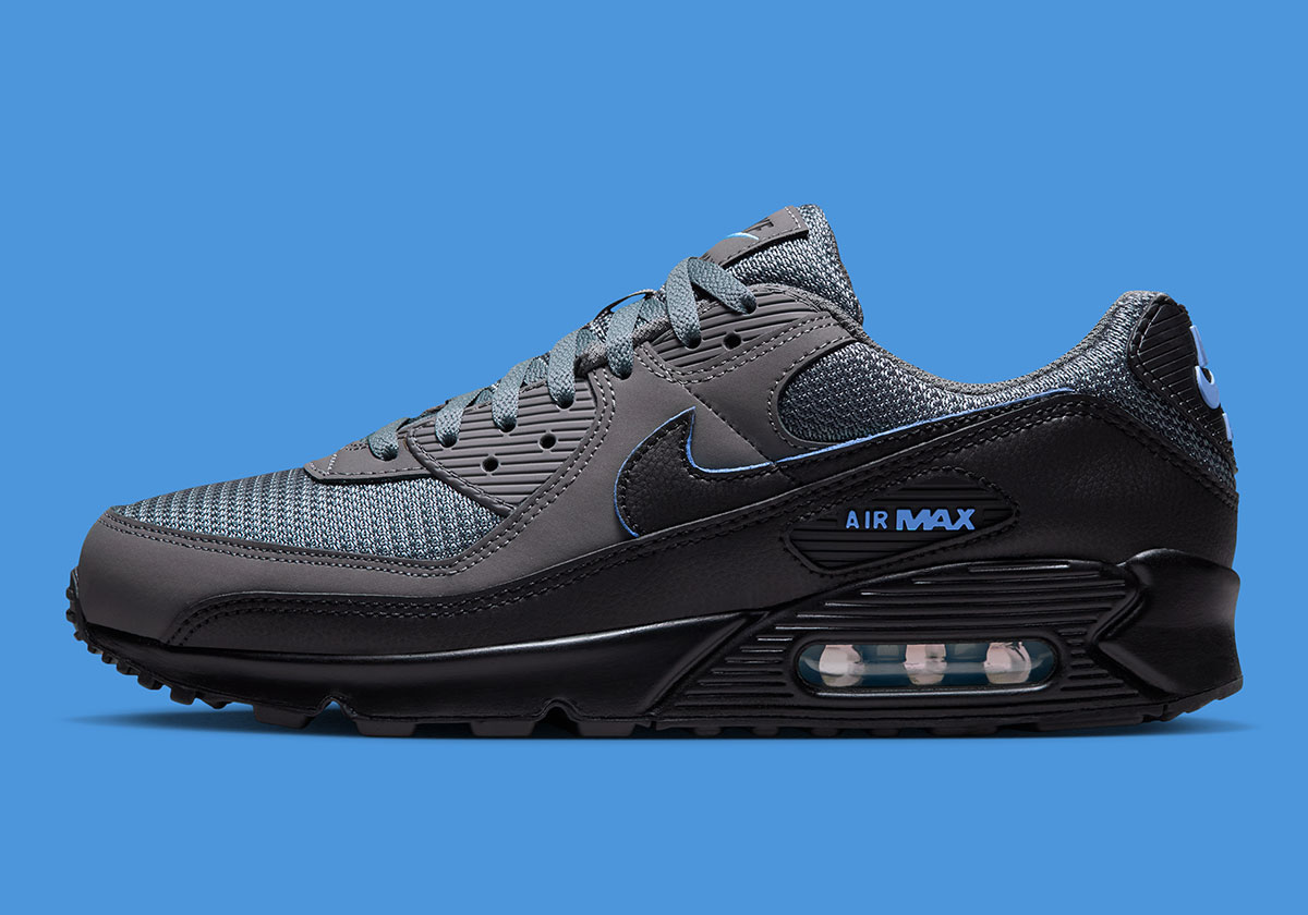 Nike Air Max 90 Light Smoke Grey Football Blue Iv4681 077 3