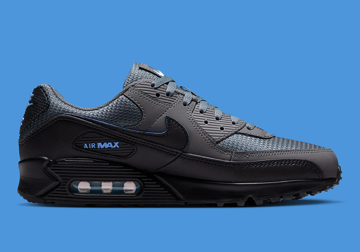 Nike Air Max 90 Light Smoke Grey Football Blue Iv4681 077 5