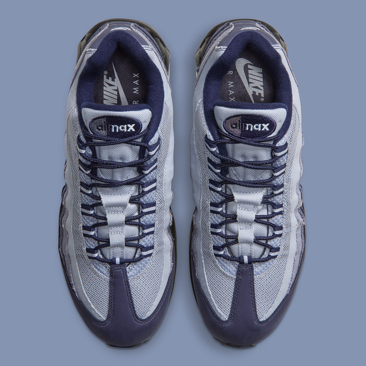 Nike Air Max 95 Ashen Slate Midnight Navy Light Armory Blue Ix0347 451 5