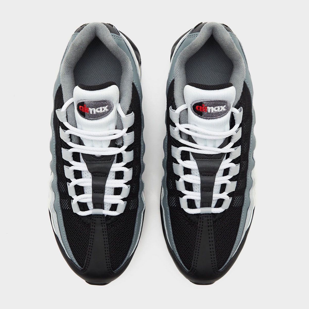 Nike Air Max 95 Big Bubble Black Silver Red 6