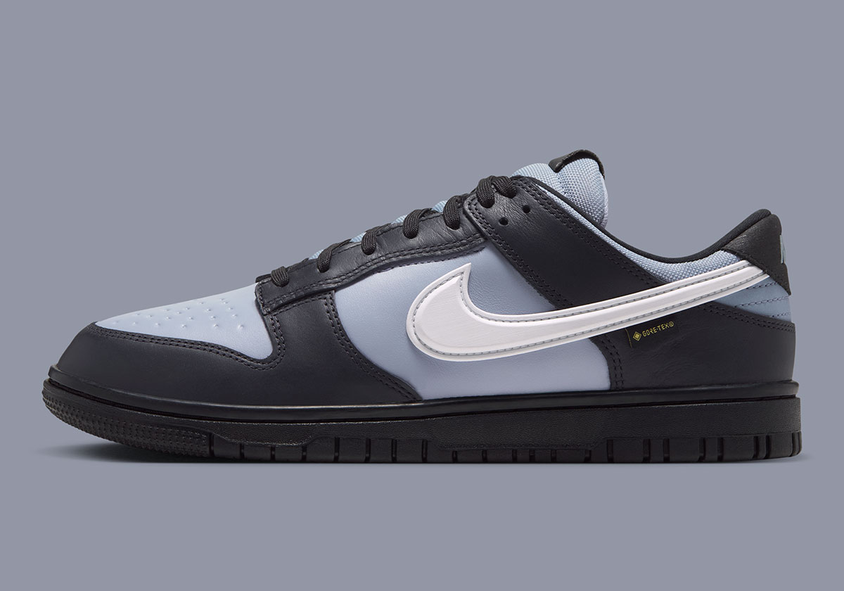 Nike Dunk Low Gore Tex Oil Grey Dove Grey Black Hq2053 003 1