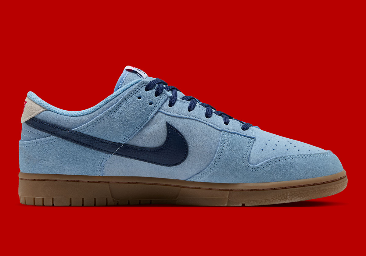 Nike Dunk Low Soft Blue University Red Midnight Navy Iv6349 401 4