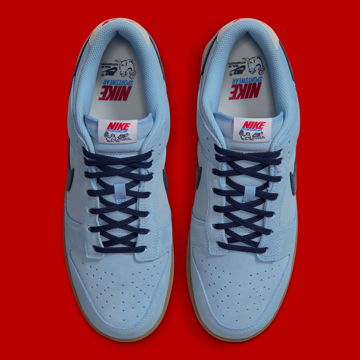 Nike Dunk Low Soft Blue University Red Midnight Navy Iv6349 401 5