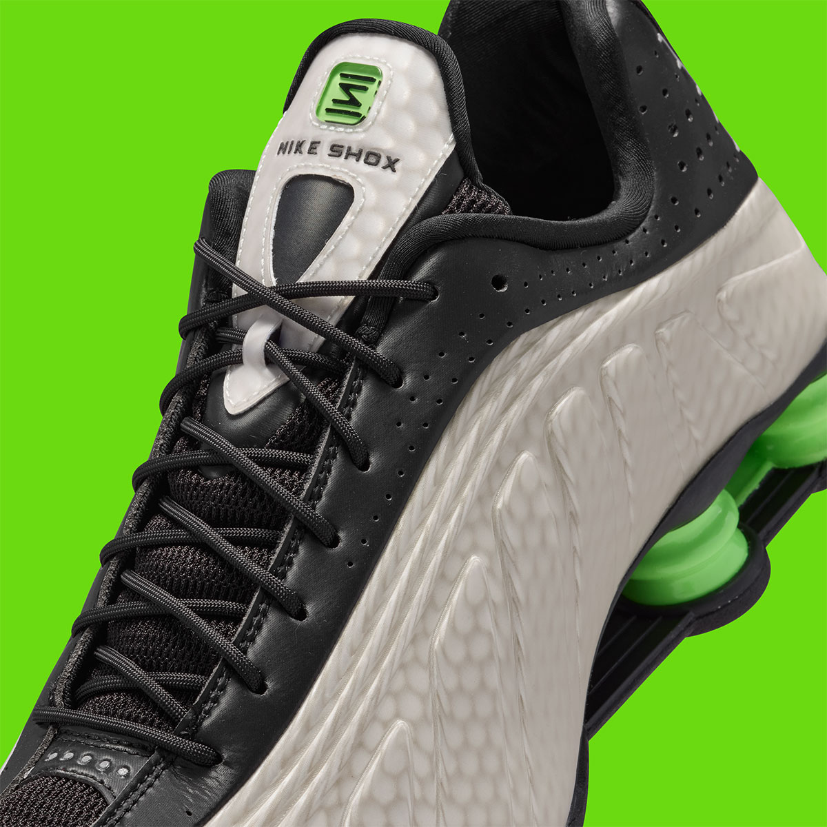 Nike Shox R4 Sp Reflective Grey Haze Black Metallic Silver Lime Glow Ir1946 001 7