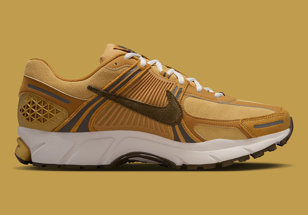 Nike Zoom Vomero 5 Se Wheat Gold Gold Suede Light Orewood Brown Light Olive Iv6857 700 4