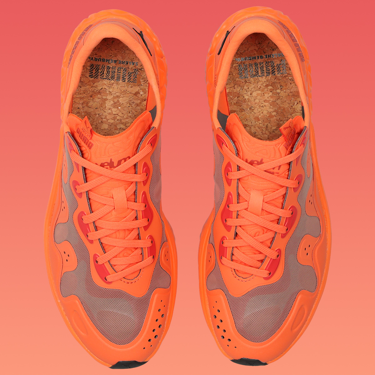Salehe Bembury Puma Velum 2 Red Clay Nasturtium5