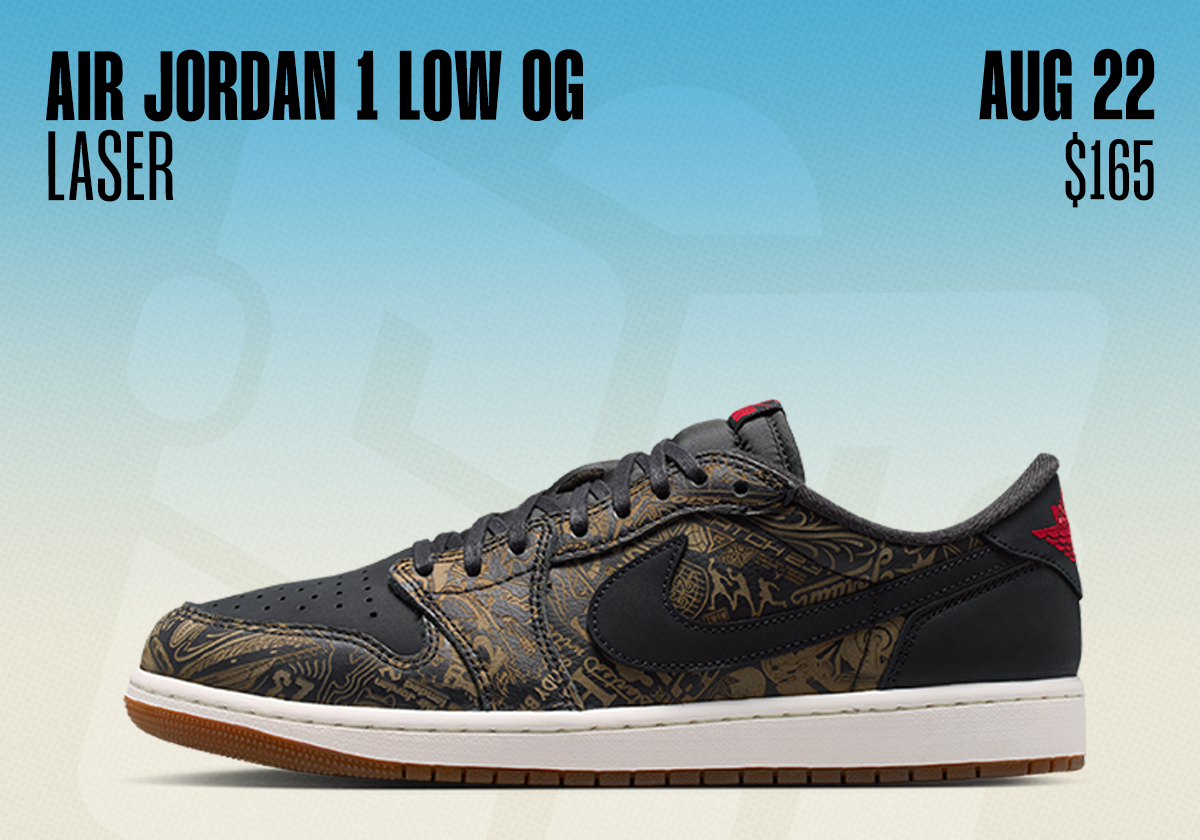 Sneaker Releases August 16 August 22 2026 Air Jordan 1 Low Og