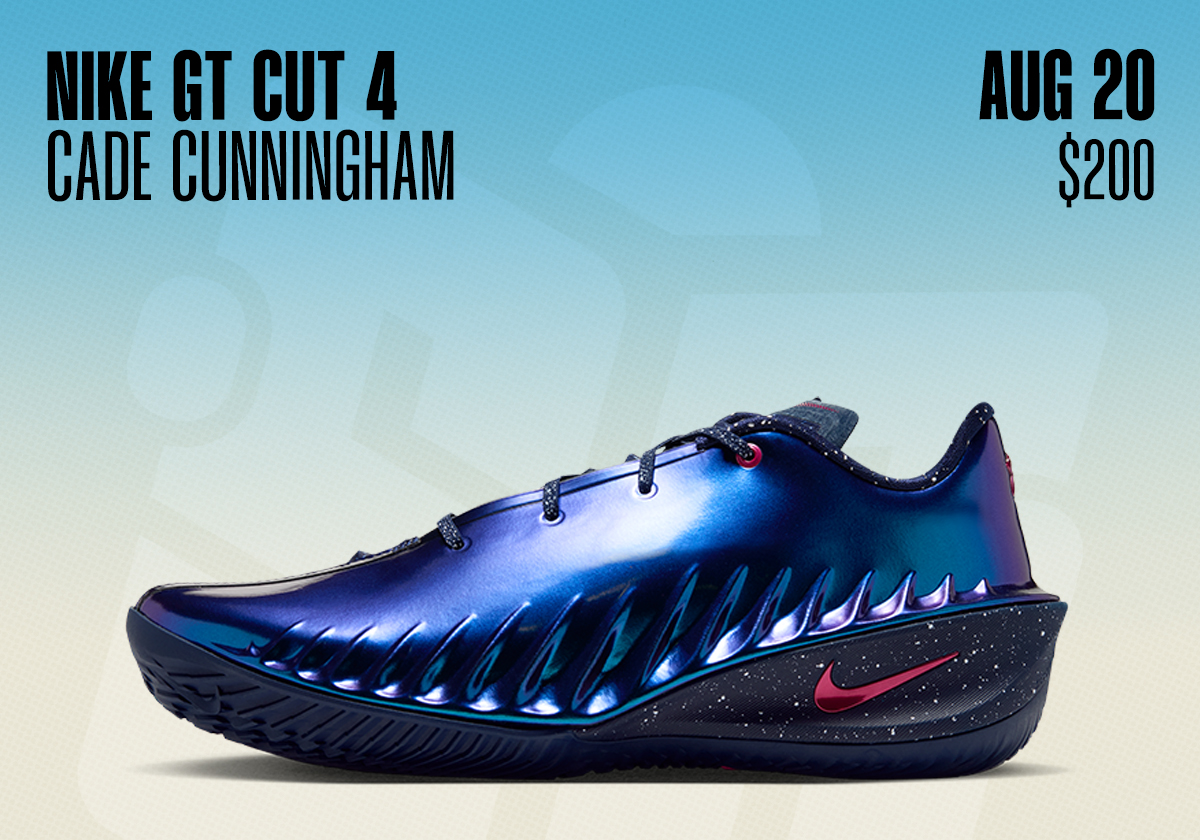 Sneaker Releases August 16 August 22 2026 Nike Gt Cut 4 Cade Cunningham
