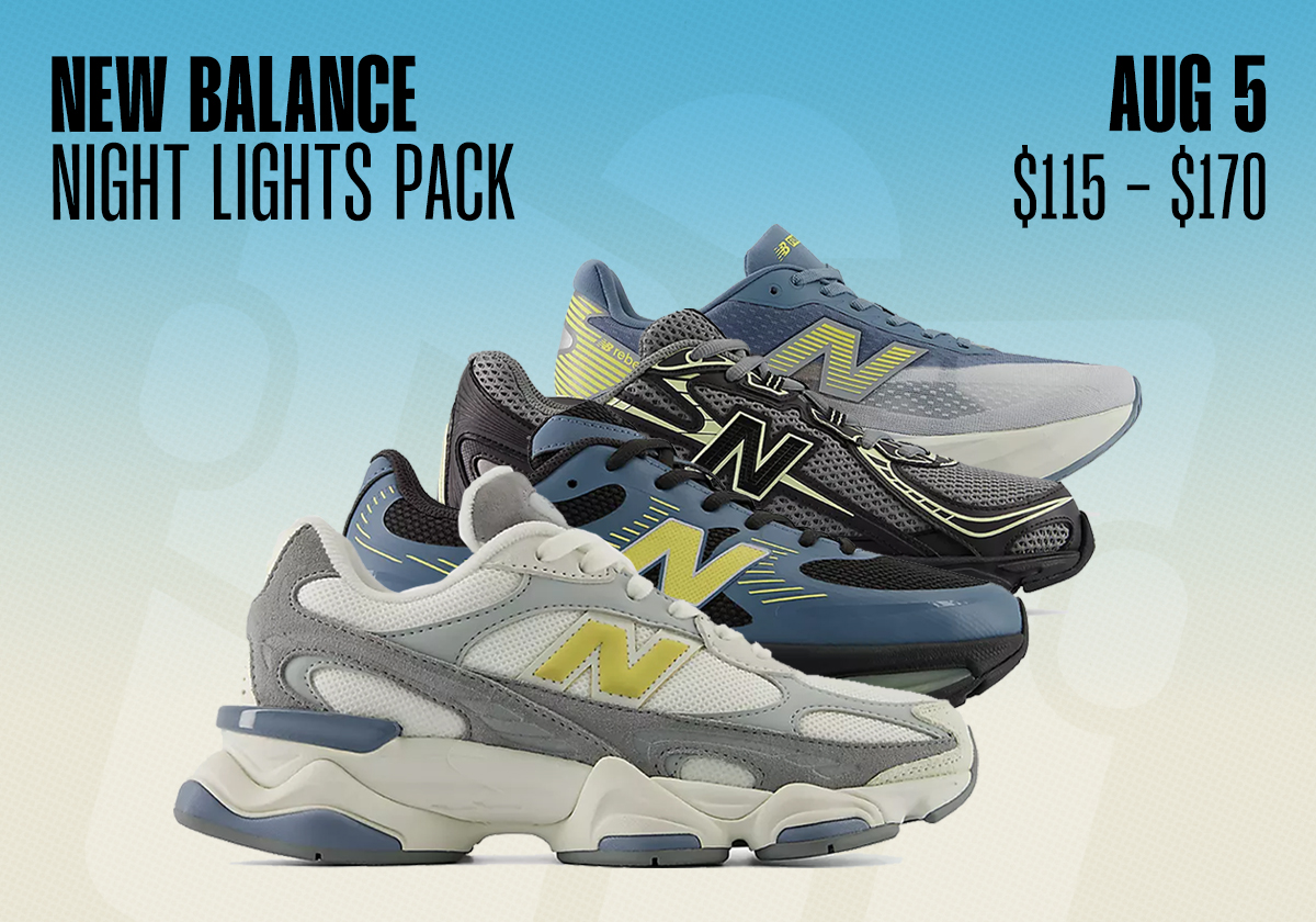 Sneaker Releases August 2 8 2026 New Balance Night Lights Pack