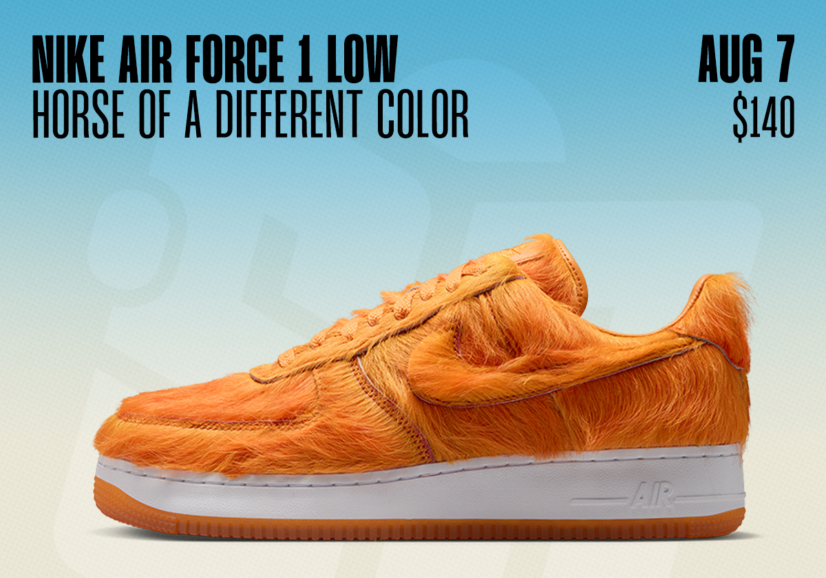 Sneaker Releases August 2 8 2026 Nike Air Force 1 Low Horse Of A Different Color