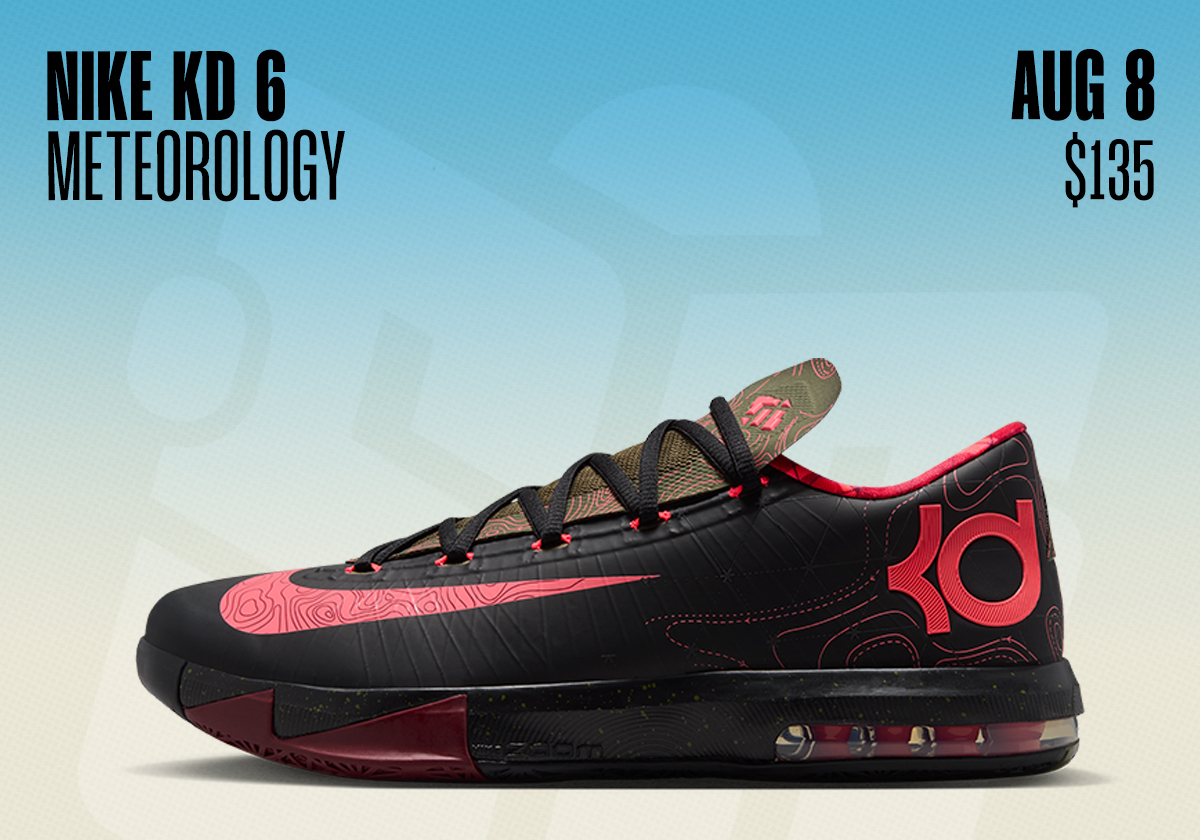 Sneaker Releases August 2 8 2026 Nike Kd 6 Meteorology