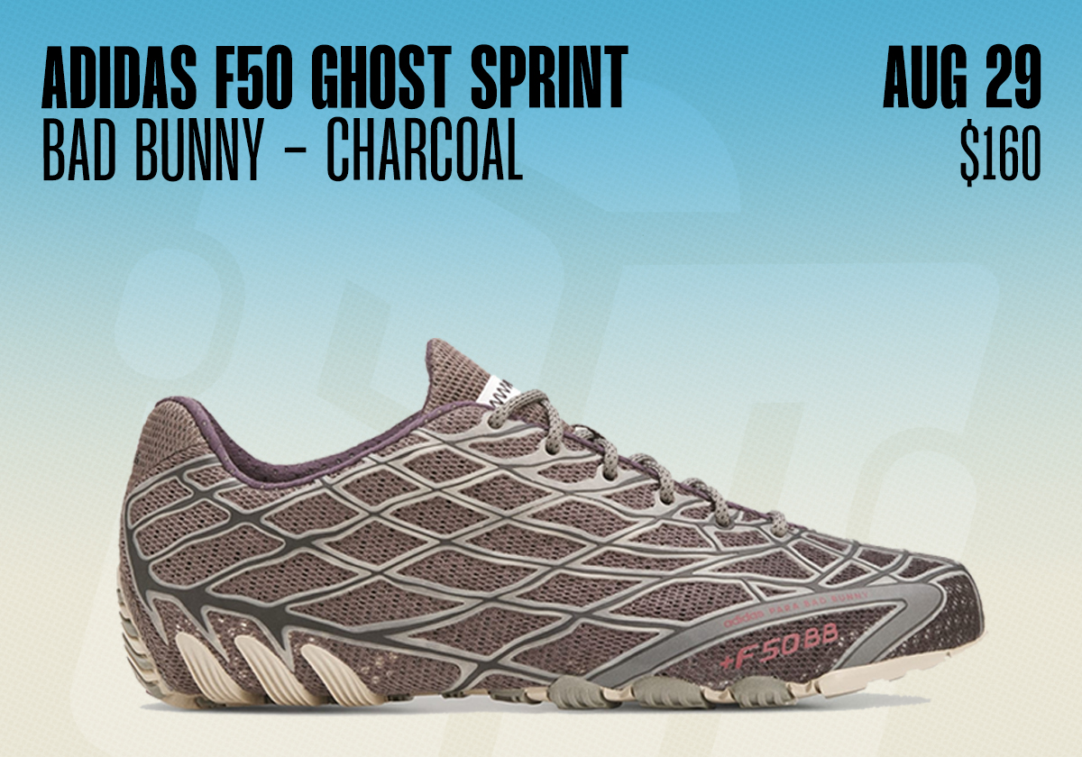 Sneaker Releases August 23 August 29 2026 Adidas F50 Ghost Spring Bad Bunny