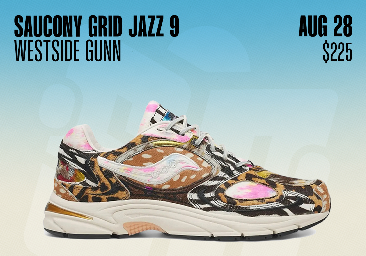 Sneaker Releases August 23 August 29 2026 Westside Gunn Saucony Grid Jazz 9