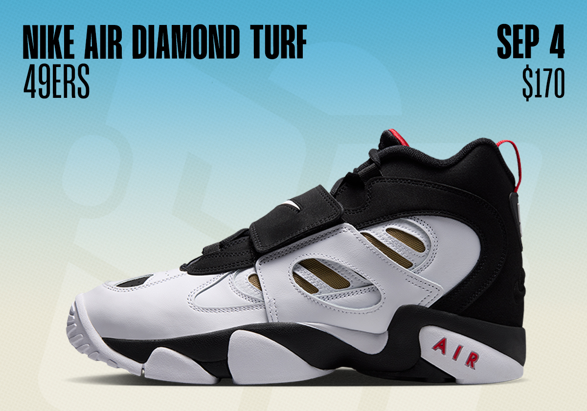 Sneaker Releases August 30 September 5 2026 Nike Air Diamond Turf 49ers