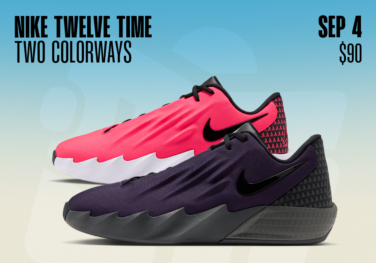 Sneaker Releases August 30 September 5 2026 Nike Twelve Time
