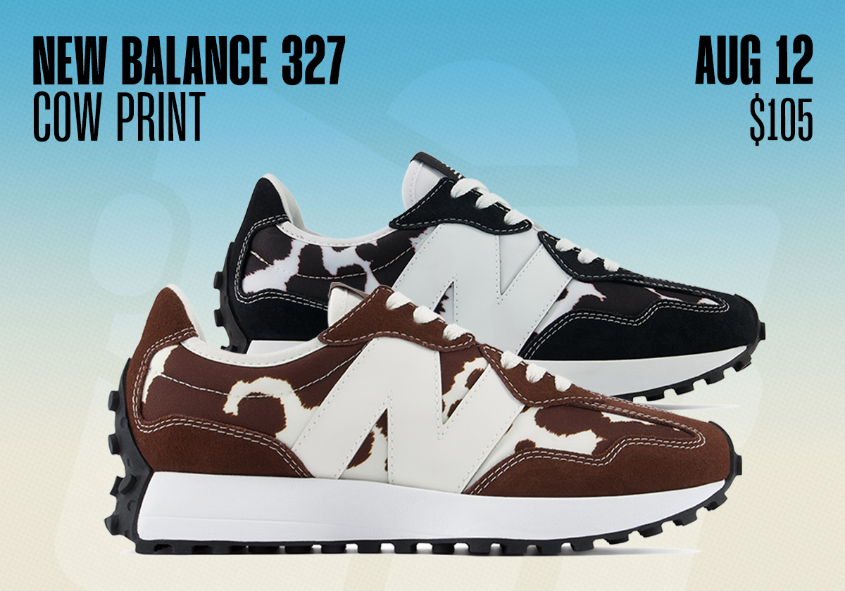 Sneaker Releases August 9 August 15 2026 New Balance 327 Cow