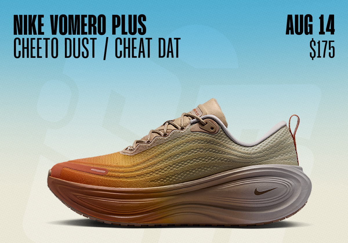 Sneaker Releases August 9 August 15 2026 Nike Vomero Plus Cheat Day