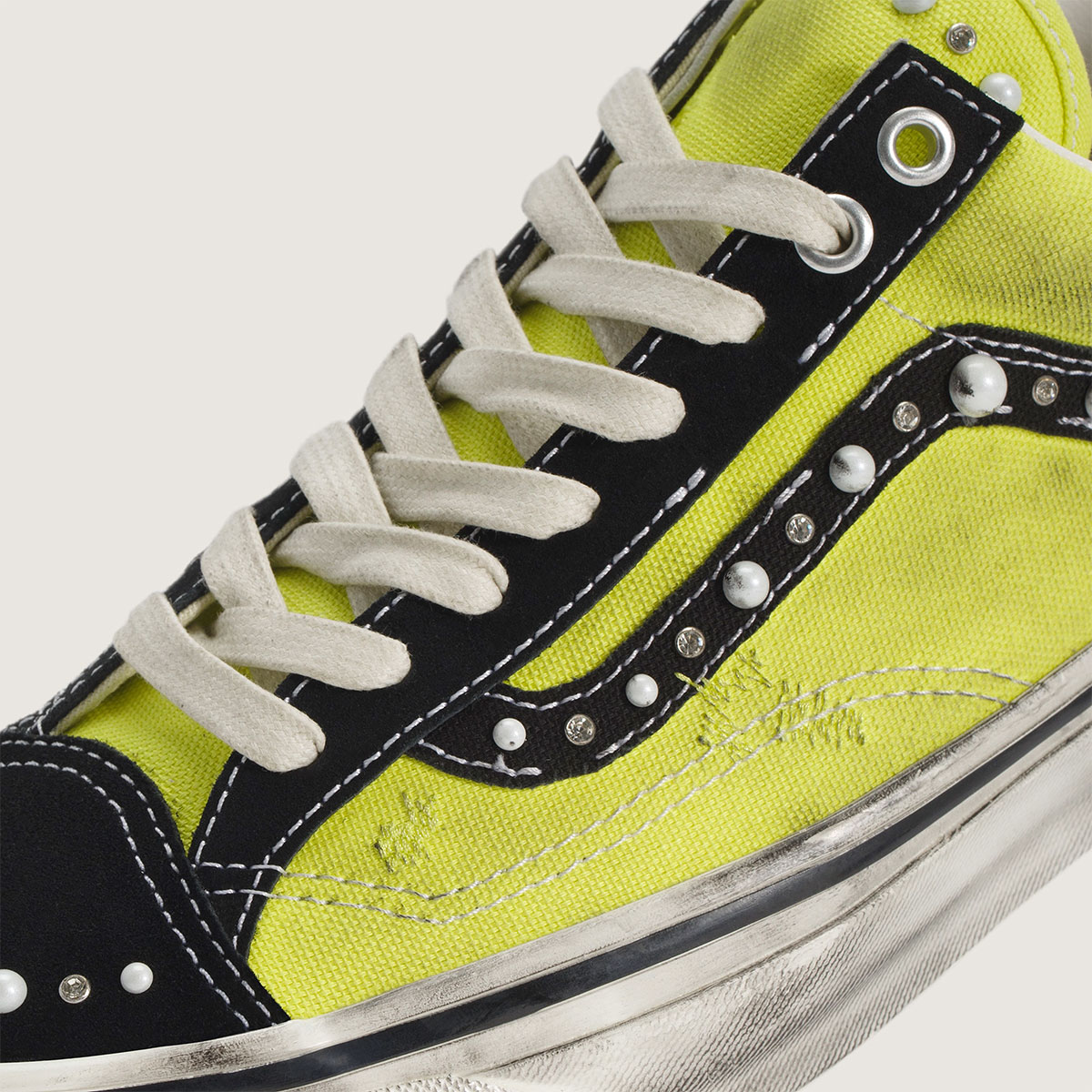 Vans Old Skool Pearlized Lime Vn000e8vhhc 2