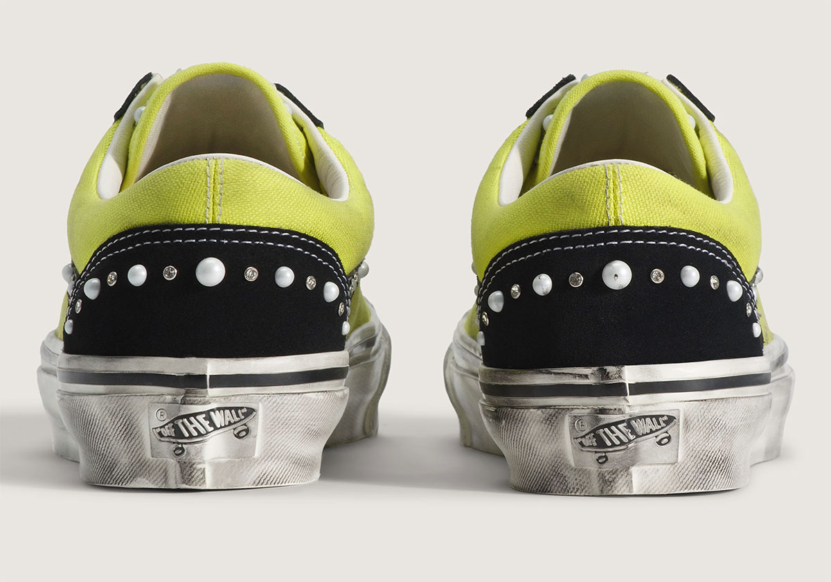 Vans Old Skool Pearlized Lime Vn000e8vhhc 3