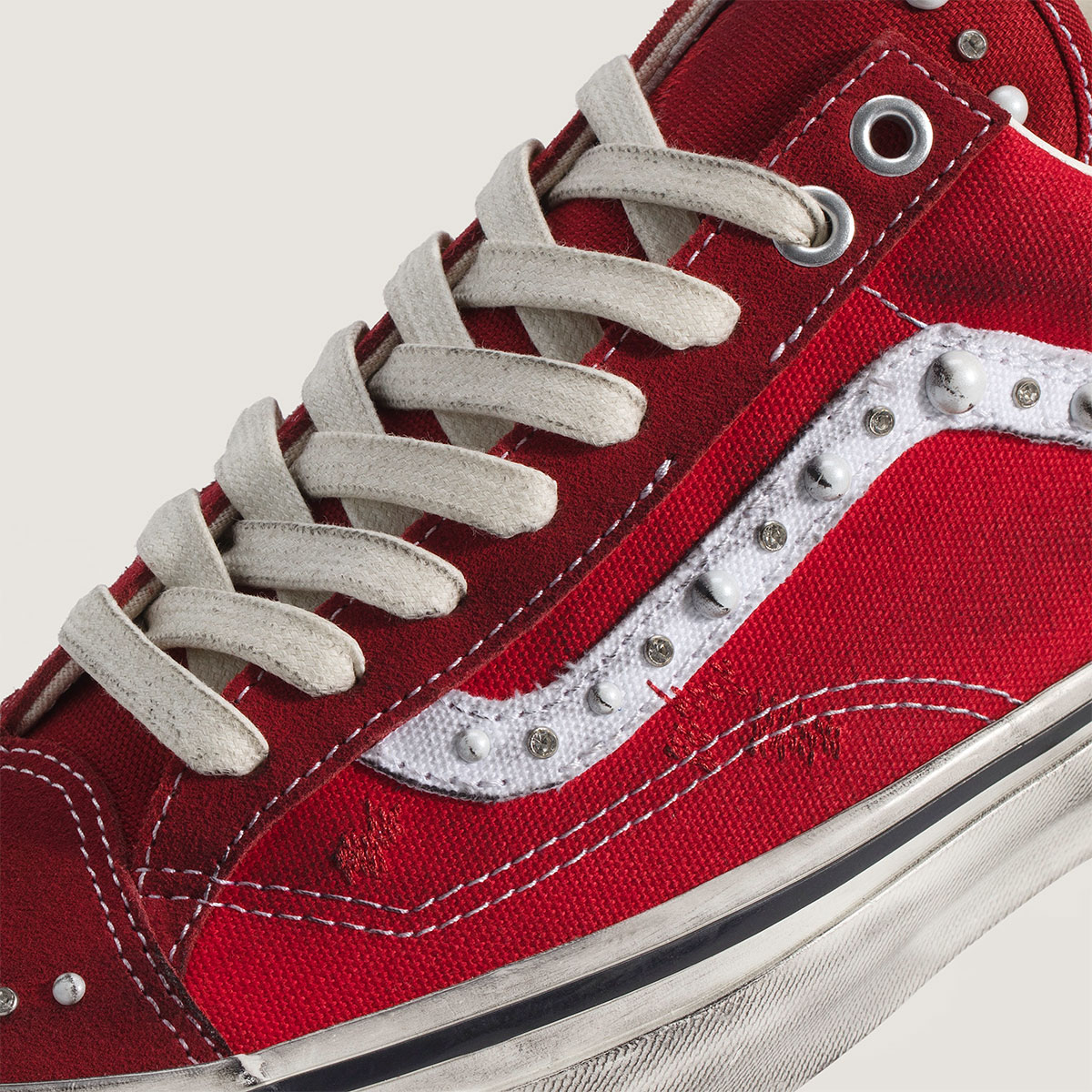 Vans Old Skool Pearlized Red Vn000e8vizq 1