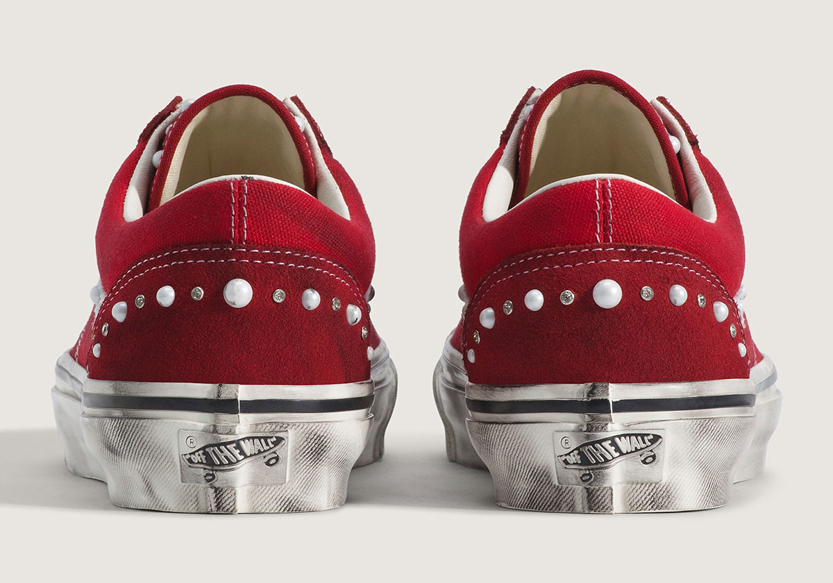 Vans Old Skool Pearlized Red Vn000e8vizq 2