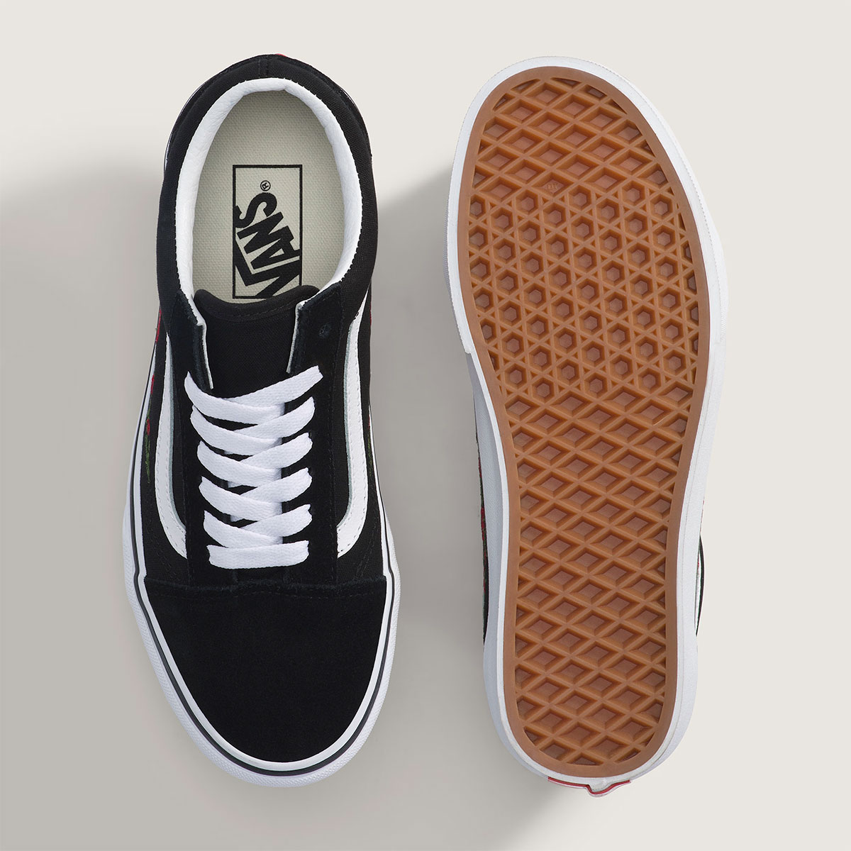 Vans Old Skool Roses Vn000e8w458 3