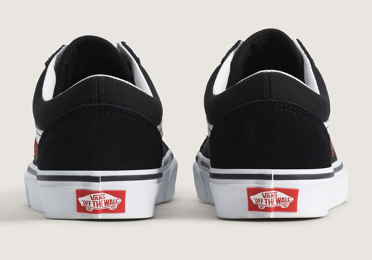 Vans Old Skool Roses Vn000e8w458 4