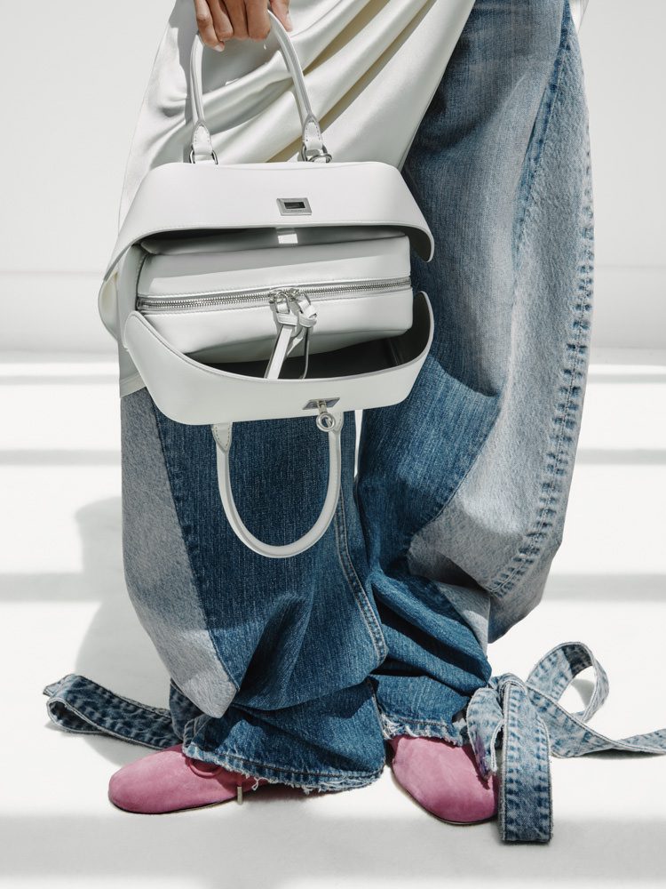 Balenciag Bowler White