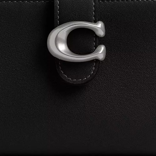 Coach Tabby Wallet in Silver Black