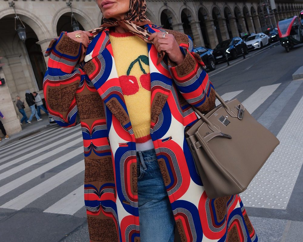 Cobalt blue and red color combo