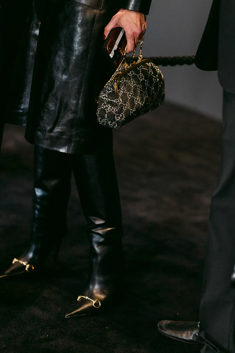 Gucci Crystal Medium Evening Top Handle Bag 1