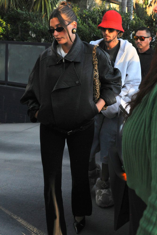 How Much Hailey Bieber is Too Much Hailey Bieber? 22 Hailey Bieber Saint Laurent Pony Hair Bag