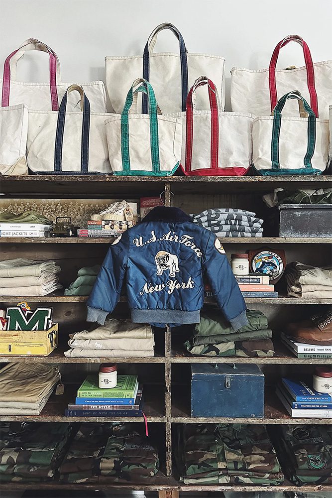 LL Bean Vintage Tote 1