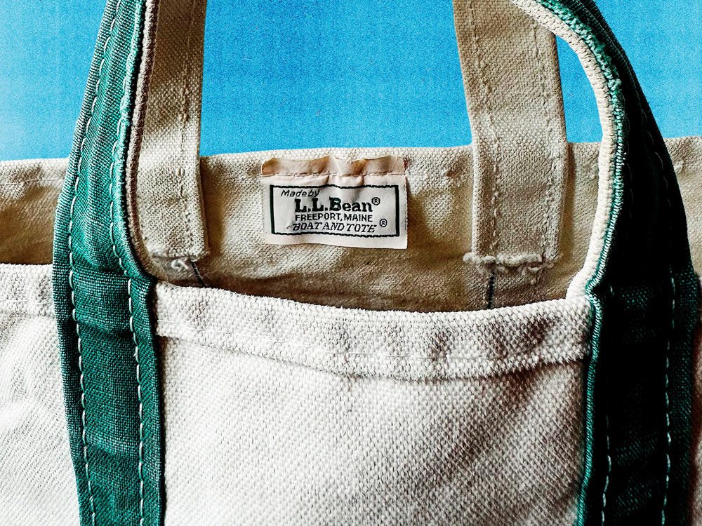 LL Bean Vintage Tote