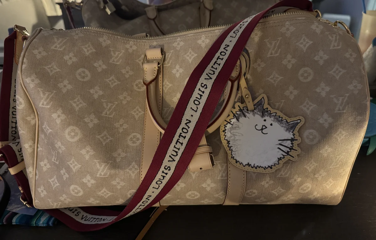 Louis Vuitton Keepall Bandouliere 45 Meowgram