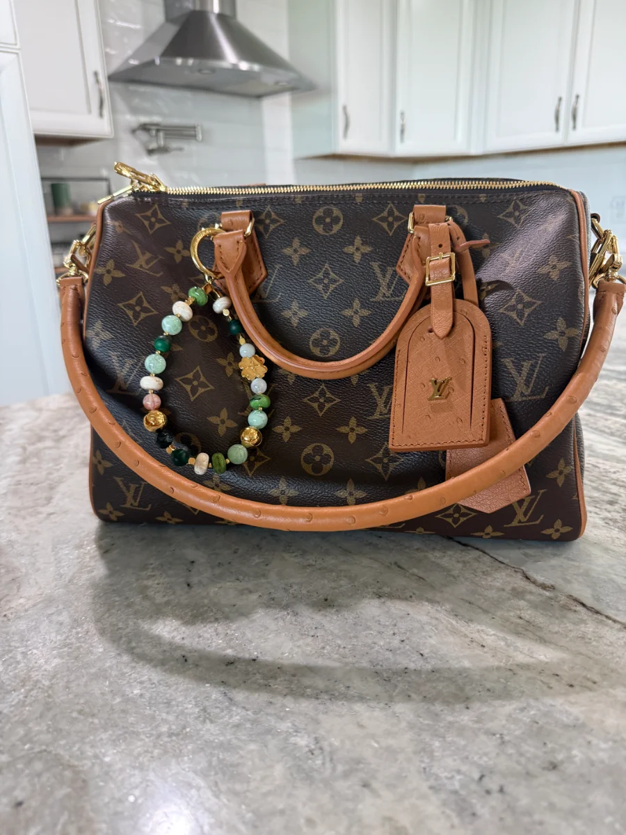 Louis Vuitton Monogram Boho Speedy Soft 30